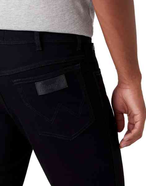 Wrangler Texas Slim - Black Valley  - W12SHP19A - Herren Jeans